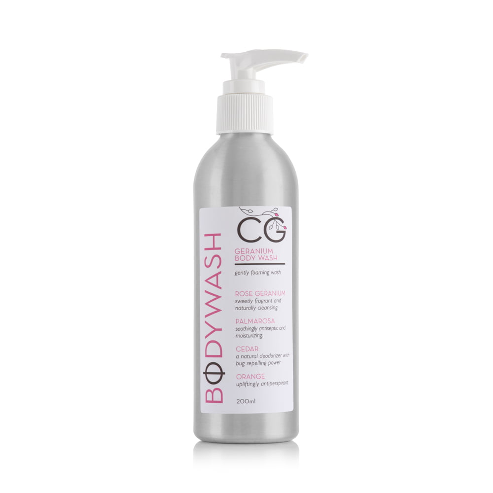 Cinnabar Green Geranium Body Wash – 200ml