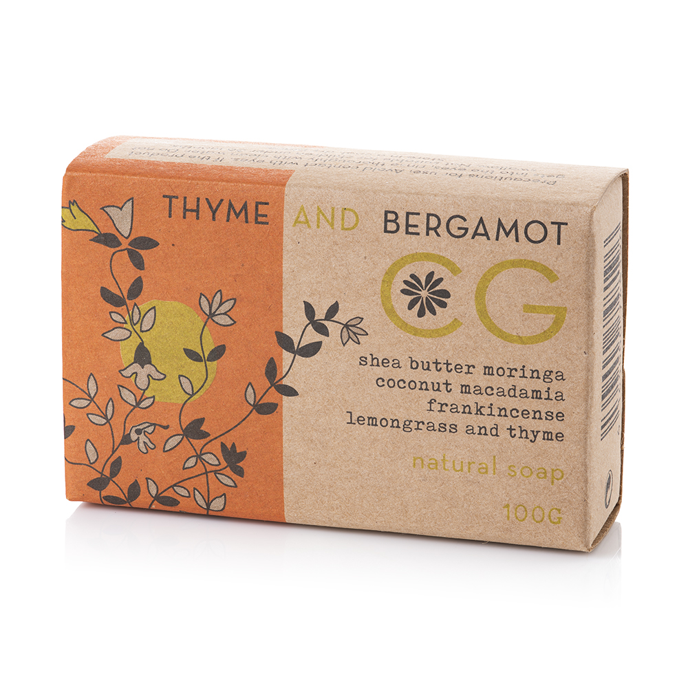 Cinnabar Green Thyme & Bergamot Bath Soap – 100g