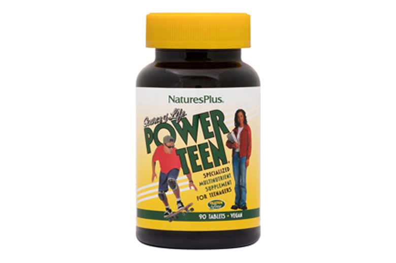 Natures Plus Source Of Life Power Teen Multivitamin & Mineral 90 Tablets