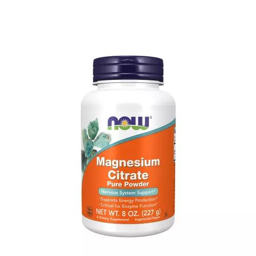 Now Magnesium Citrate Pure Powder 8oz  227gm