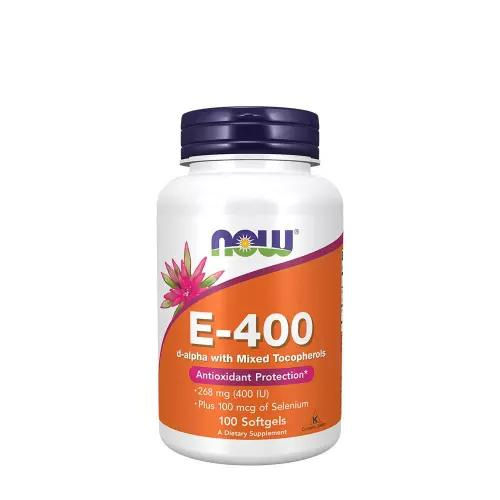 Now E400 Vitamin E 400iu Natural Caps 100's