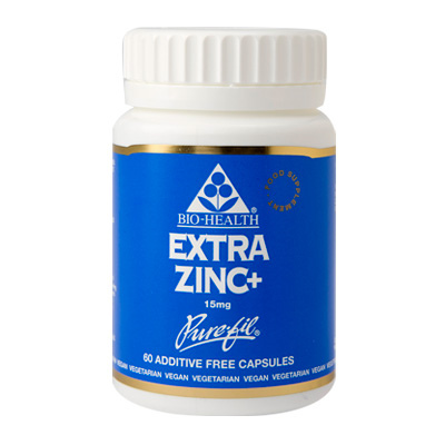 Bio Health Extra Zinc 15mg 60’S - with Vit B6 and Magnesium