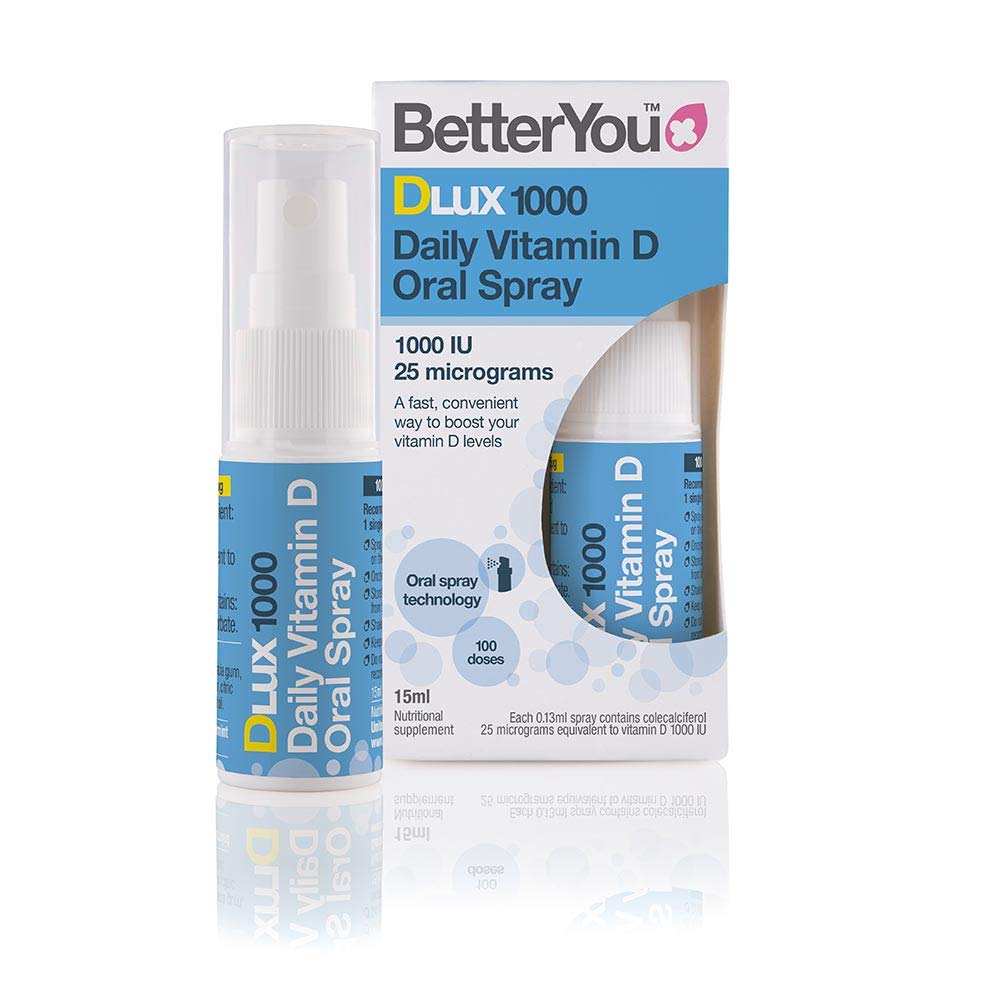 BetterYou Dlux Vitamin D3 1,000iu Spray 15ml