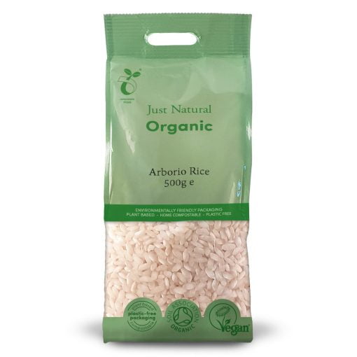 Just Natural Organic Arborio Rice 500g