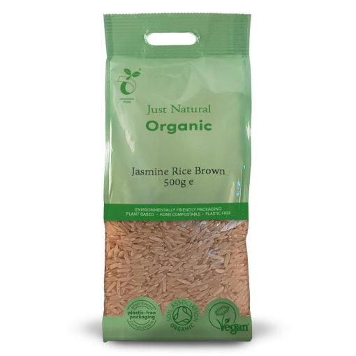 Just Natural Organic Brown Jasmine Rice 500g