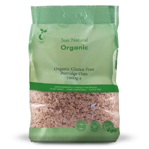 Just Natural Organic Gluten Free Porridge Oats
