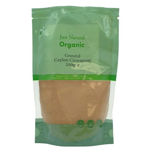 Just Natural Organic Ground Ceylon Cinnamon