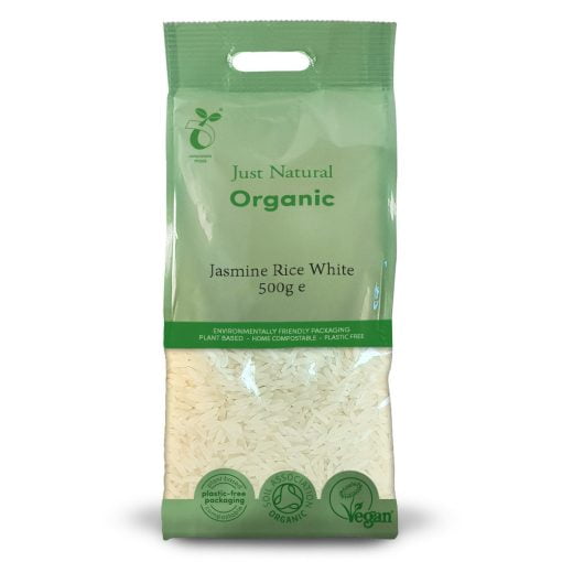 Just Natural Organic White Jasmine Rice 500g
