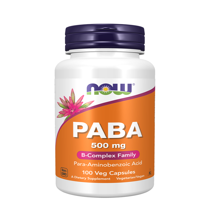 Now PABA 500mg 100 Caps