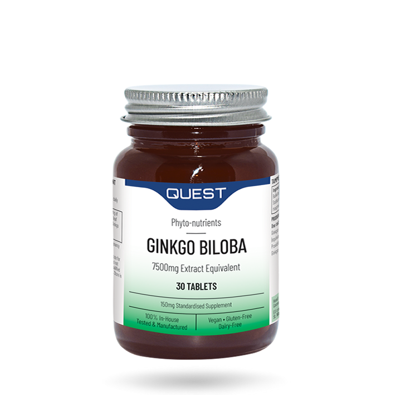 Quest Ginkgo Biloba 150 mg 30’S