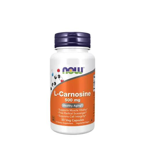Now L- Carnosine 500 mg 50 VCaps