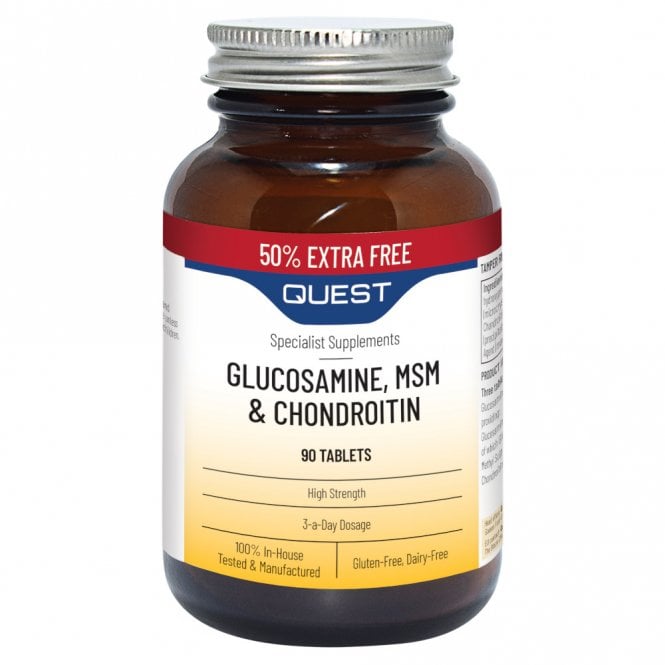 Quest Glucosamine, MSM & Chondroitin 60's
