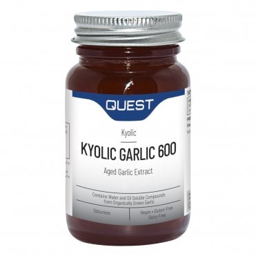 Quest Kyolic Garlic 600 60's - Odourless Aged Garlic Extract Bonus 90's