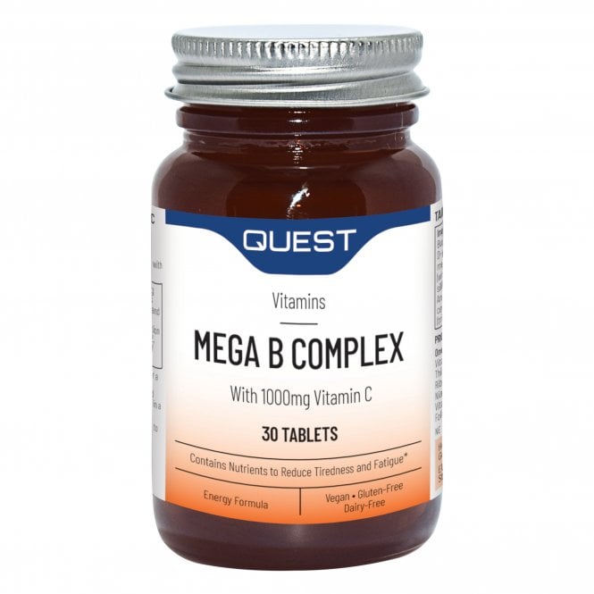 Quest Mega B Complex with Vitamin C 30's