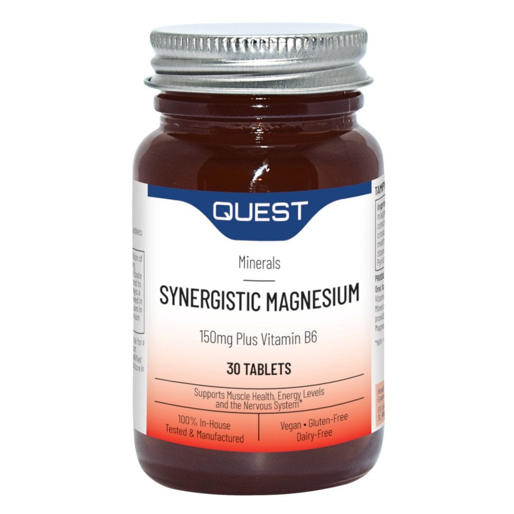 Quest Magnesium 150mg With B6 30’s