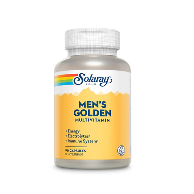 Solaray Men's Golden Multivitamin