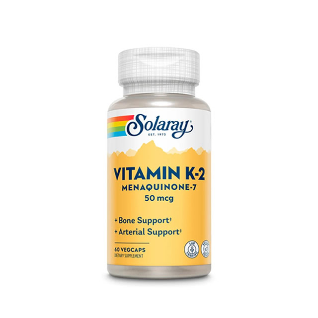 Solaray Vitamin K-2, Mk-7