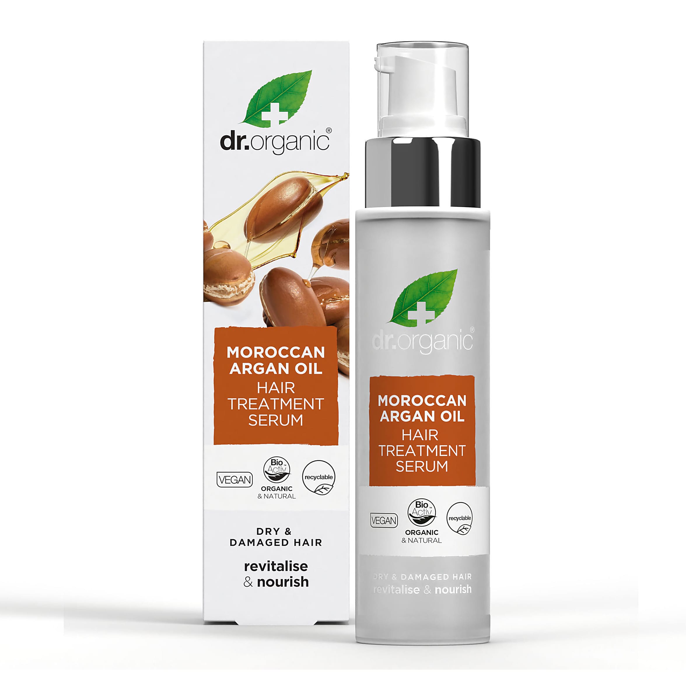 Dr. Organic Moroccan Argan Oil Hair Treatment Serum 100ml