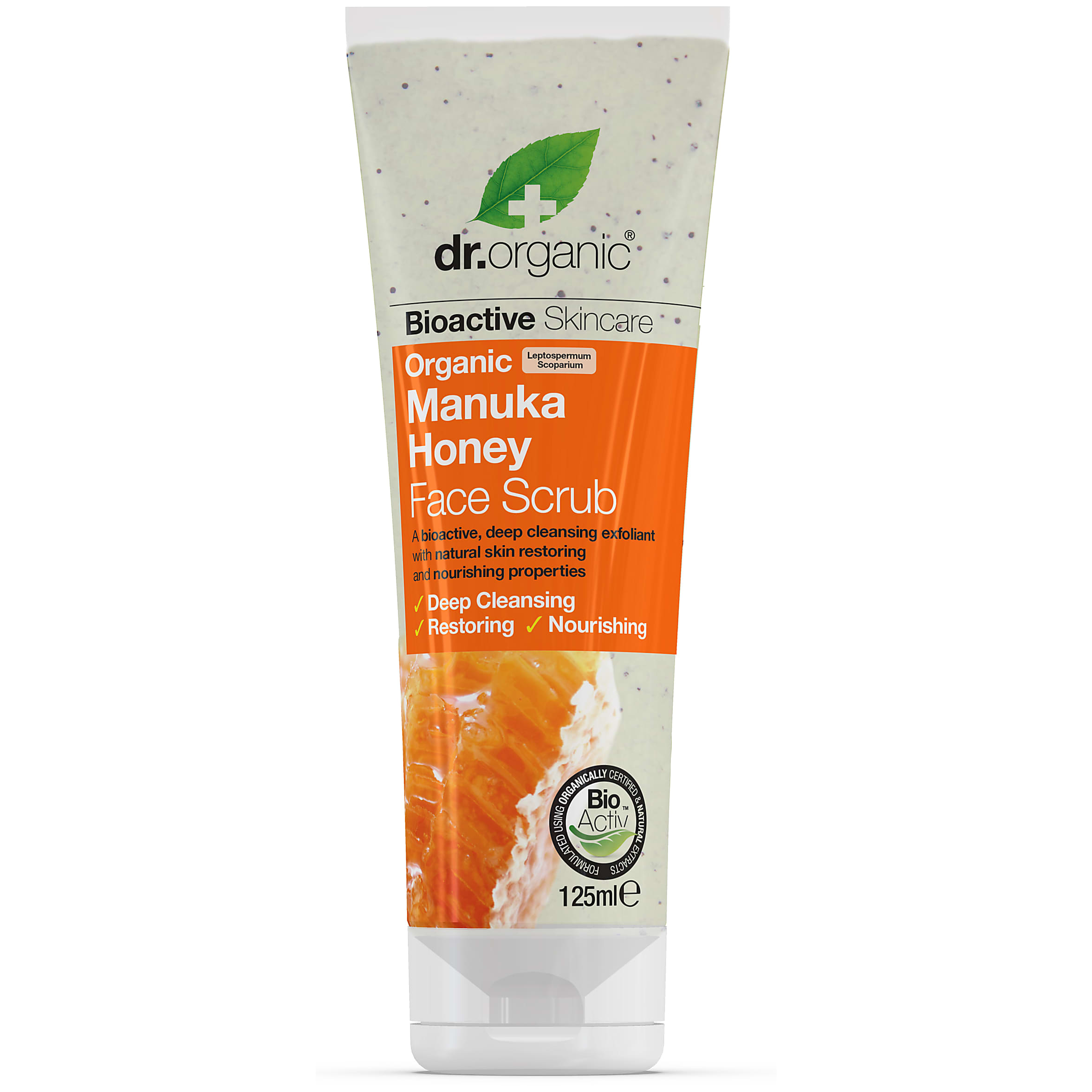 Dr. Organic Manuka Honey Face Scrub 125ml