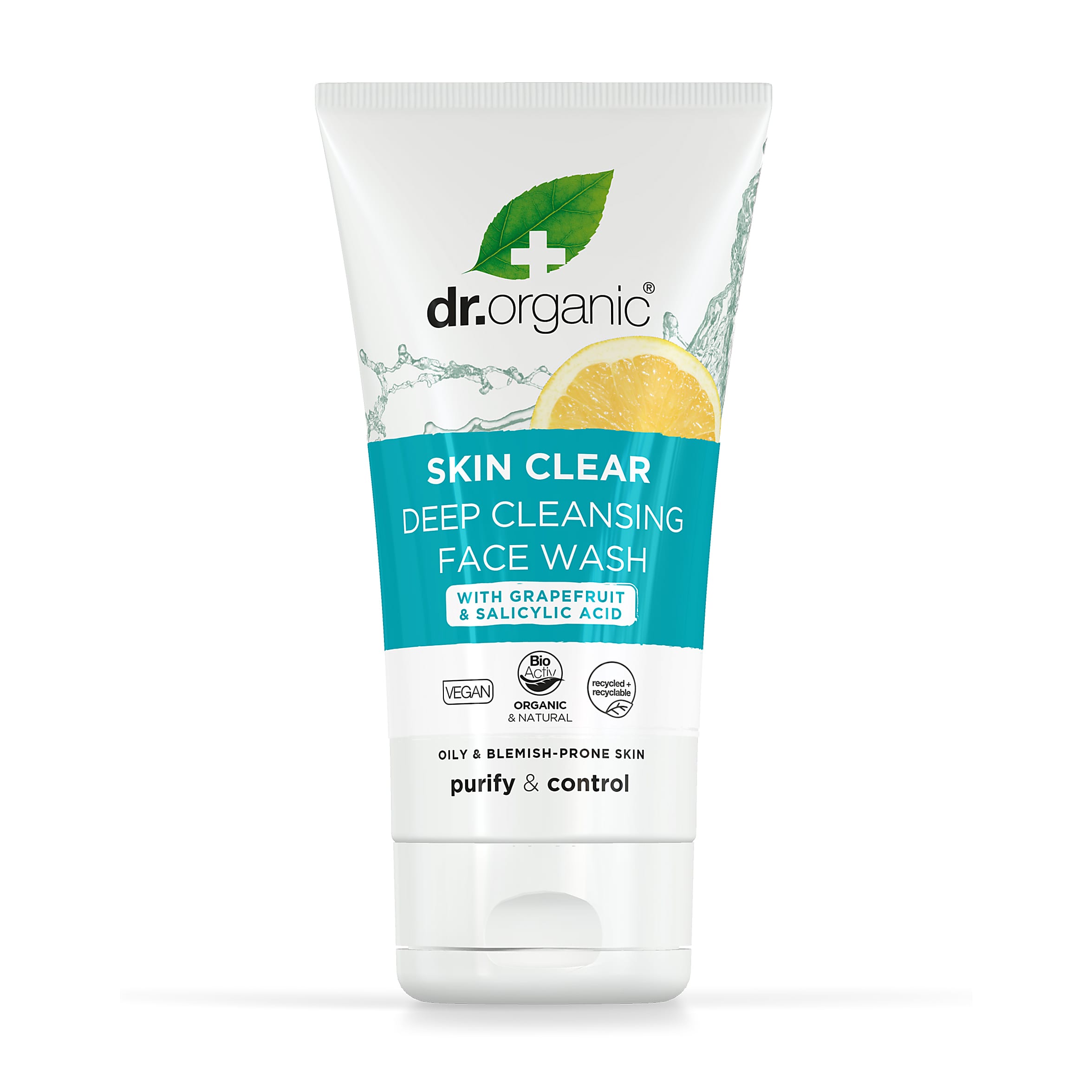Dr. Organic Skin Clear Deep Pore Cleansing Face Wash 125ml
