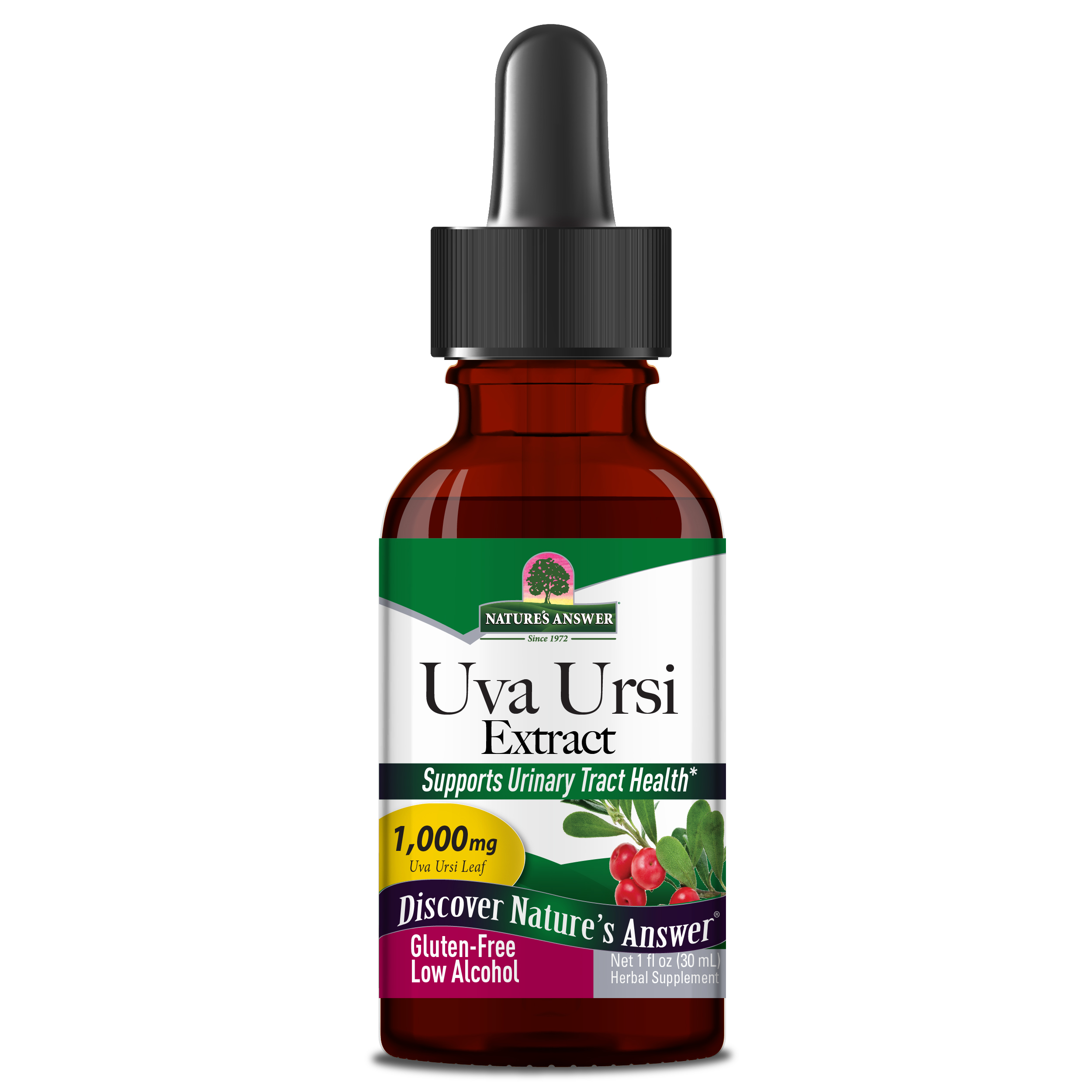 Nature’s answer Uva Ursi Extract 30ml - Low Alcohol