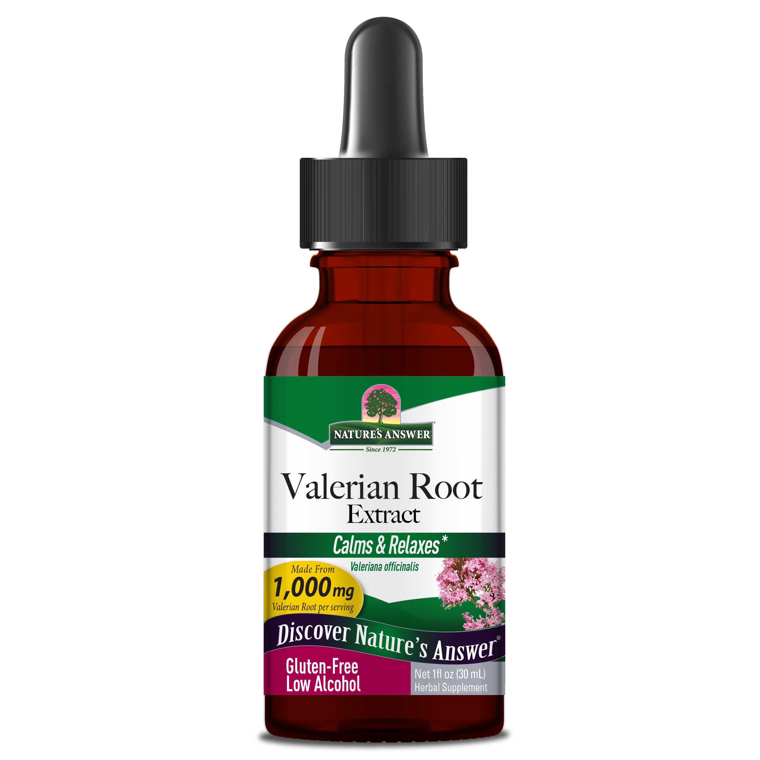 Nature’s answer Valerian Root 30ml - Alcohol Free
