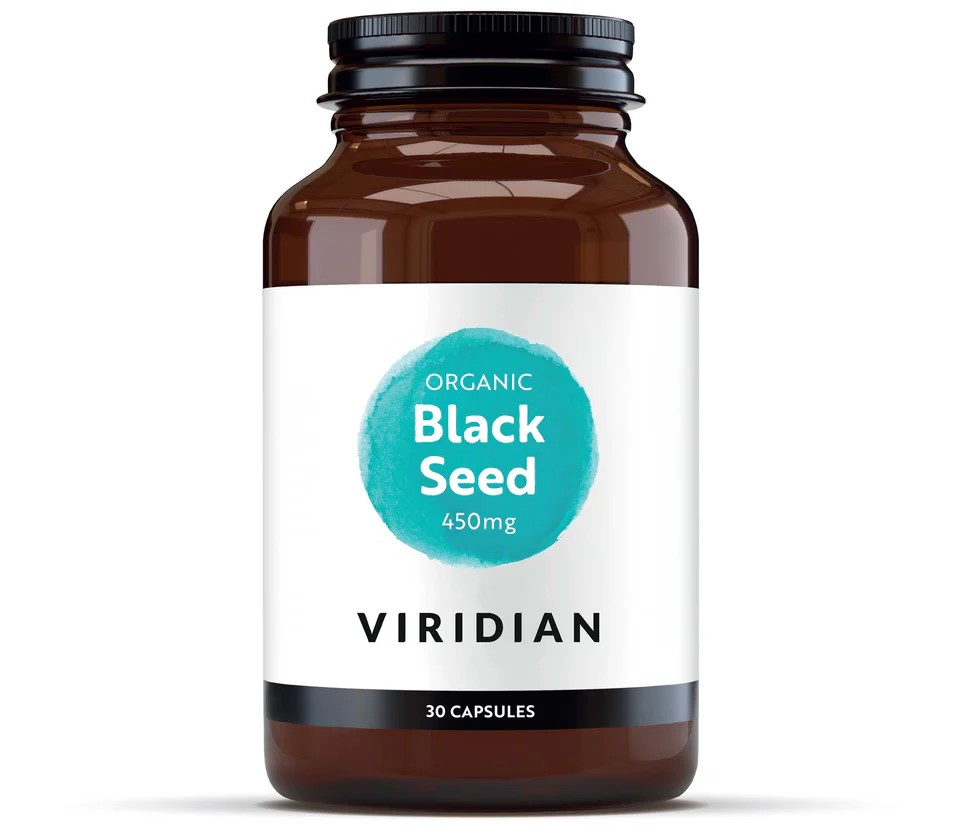 Viridian Black Seed 450mg Vcaps 30's Organic