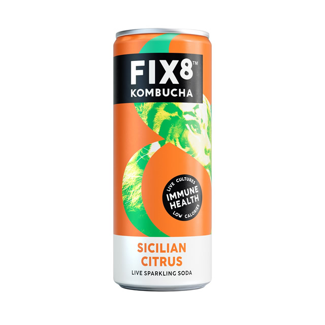 FIX 8 Sicilian Citrus Kombucha