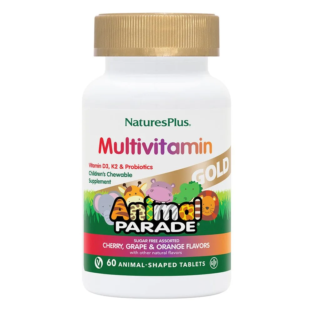 Natures Plus Animal Parade Gold Multivitamin